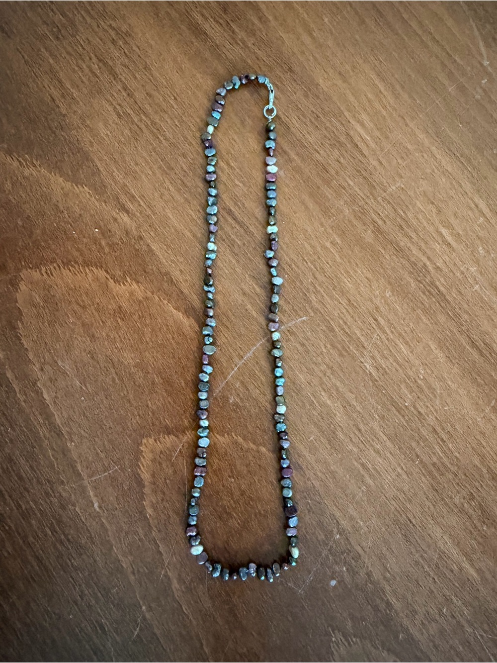 Multi Color Keshi Pearl Necklace